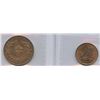 Image 2 : 1936 & 1938 Newfoundland One Cent ICCS Pair
