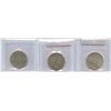 Image 3 : Newfoundland Fifty Cents - Lot of 6 Graded Coins