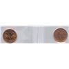 Image 3 : Lot of 4 ICCS Graded One Cents