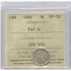 Image 1 : 1884 Five Cents - Far 4