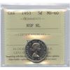 Image 1 : 1953 Five Cents - NSF, NL