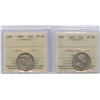 Image 1 : 1899 & 1903 Twenty-Five Cents