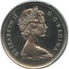 Image 2 : 1967 Elizabeth II Nickel Specimen Pattern 25 Cents