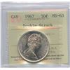 Image 3 : 1967 Fifty Cents - Double Struck