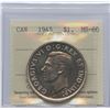 Image 1 : 1945 Silver Dollar