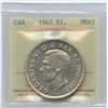 Image 1 : 1947 Silver Dollar - Blunt 7