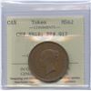 Image 1 : 1854 New Brunswick 1/2 Penny
