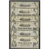 Image 1 : Mount Allison Bank Commercial College, New Brunswick - Set of 6