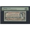 Image 1 : Bank of Canada $100, 1954 - Devil's Face