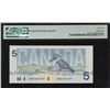 Image 2 : Bank of Canada $5, 1986 - Blue BPN