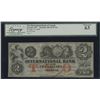 Image 1 : International Bank $2, 1858