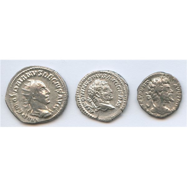 Roman Imperial Coins - Lot of 3