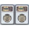 Image 2 : 1948 USA Half Dollars - Lot of 2 NGC Graded