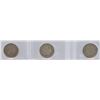 Image 2 : Newfoundland Twenty Cents - Lot of 3 ICCS Graded