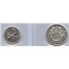 Image 2 : 1958 Twenty-Five & Fifty Cents - ICCS Graded PL Pair