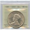 Image 1 : 1935 Silver Dollar
