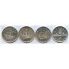 Image 1 : 1949 & 1953 Silver Dollars - Lot of 4