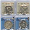 Image 1 : Lot of 4 Graded Silver Dollars