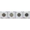 Image 1 : Canada Errors - 25 Cents. Lot of 4