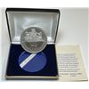 Image 1 : 1974 Royal Trust 75th Anniversary Medal. Original Box Included.