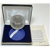 Image 2 : 1974 Royal Trust 75th Anniversary Medal. Original Box Included.