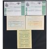 Image 1 : Canadian Banking Certificates - Lot of 5