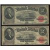 Image 1 : 1917 United States $2 Red Seal - Lot of 2