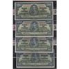 Image 1 : Bank of Canada $20, 1937 - Lot of 4