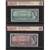 Image 2 : Bank of Canada, 1954 - Nice BCS Collection of 7 Notes