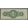 Image 2 : New Brunswick Scrip, Jewett and Pitcher $1, 1873