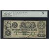 Image 1 : International Bank $2, 1858