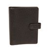 Image 1 : Louis Vuitton Black Taiga Leather Agenda Cover PM Wallet