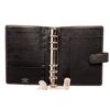Image 7 : Louis Vuitton Black Taiga Leather Agenda Cover PM Wallet