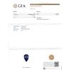 Image 6 : GIA Cert 11.93 ctw Tanzanite and Diamond Ring - 14KT White Gold