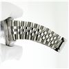Image 4 : Rolex Mens White Index White Gold Fluted Bezel Datejust Wristwatch