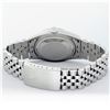 Image 8 : Rolex Mens White Index White Gold Fluted Bezel Datejust Wristwatch
