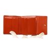 Image 6 : Louis Vuitton Red Epi Leather Elise Sarah Wallet