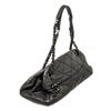 Image 2 : Chanel Black Leather Stitch Bowle Shoulder Bag