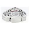 Image 8 : Rolex Mens Stainless Steel White Roman Oyster Band Datejust Wristwatch