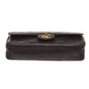 Image 4 : Chanel Black Leather Chain Double Flap Bag