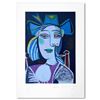 Image 1 : Buste de Femme au Chapeau Bleu by Picasso (1881-1973)