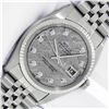 Image 1 : Rolex Mens Stainless Steel Meteorite Diamond 36MM Oyster Perpetual Datejust Wris