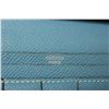 Image 5 : Hermes Blue Leather Bearn Wallet