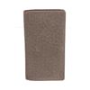 Image 1 : Louis Vuitton Brown Leather Canvas Long Card Wallet