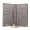 Image 7 : Louis Vuitton Brown Leather Canvas Long Card Wallet