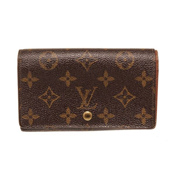 Louis Vuitton Brown Porte Monnaie Wallet