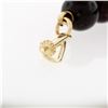 Image 5 : 14k Gold Vintage 8.2mm Red Garnet & 3.9mm Gold Bead Strand 22" Necklace