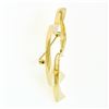 Image 6 : Tiffany & Co. Paloma Picasso Graffiti 18k Yellow Gold Open Cat Ribbon Brooch Pin