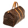 Image 2 : Louis Vuitton Brown Monogram Keepall 45cm Travel Bag