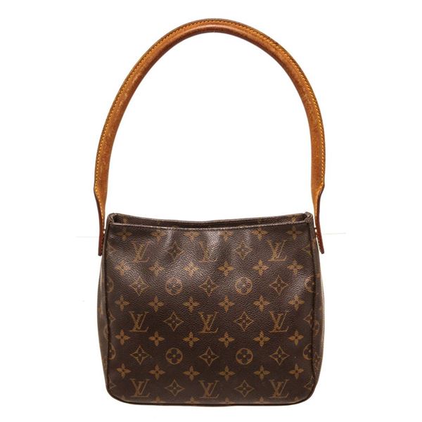 Louis Vuitton Brown Monogram Looping MM Shoulder Bag